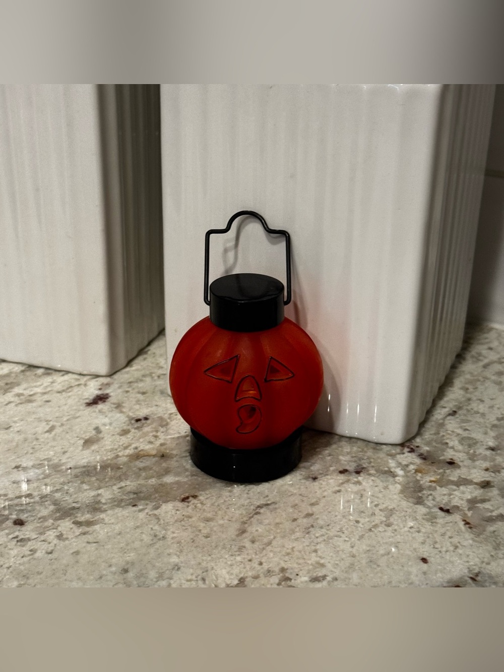 Pumpkin Lantern Holiday Accent